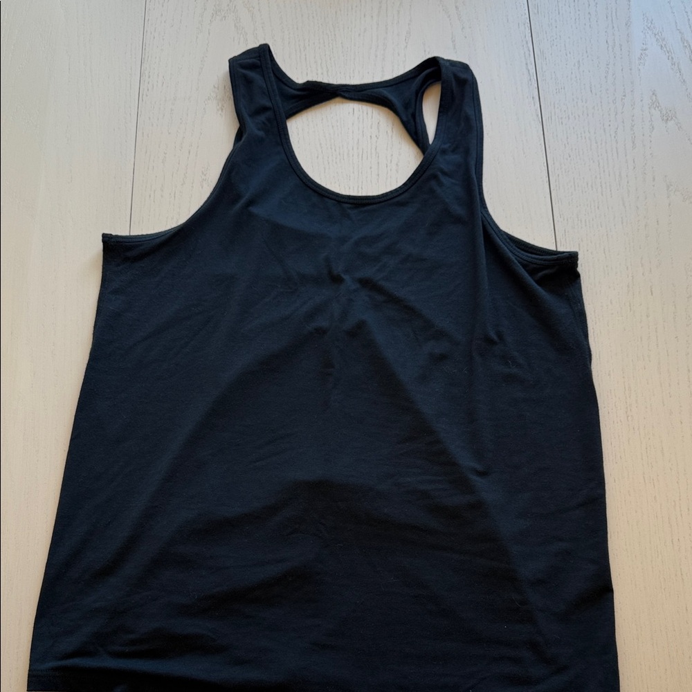 ZYIA Black Racerback Tank Top